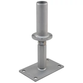 Pitzl csőbetétes oszloptalp vasalat M24-es menettel 150-250 mm