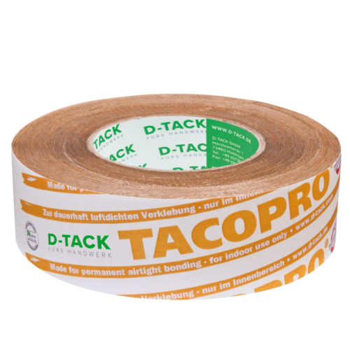 D-tack Tacopro 50 mm-es papír alapú ragasztószalag