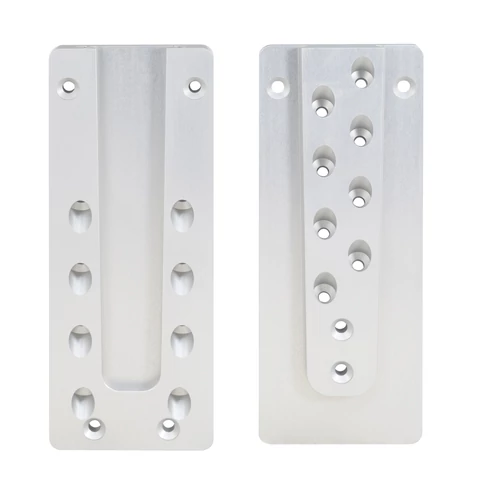 Pitzl 88430 rejtett alu gerenda-gerenda kapcsolat 120x300 mm, 20 mm vastagság Kiemelés elleni védelemmel
