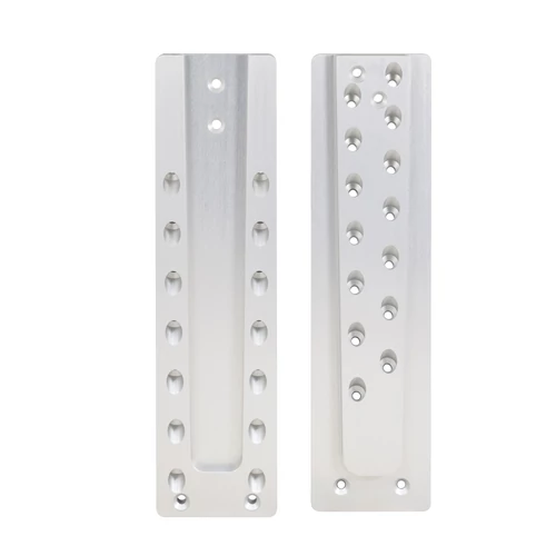 Pitzl 88445 rejtett alu gerenda-gerenda kapcsolat 120x450 mm, 20 mm vastagság Kiemelés elleni védelemmel