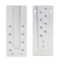 Pitzl 88430 rejtett alu gerenda-gerenda kapcsolat 120x300 mm, 20 mm vastagság Kiemelés elleni védelemmel
