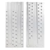 Pitzl 88460 dupla rejtett alu gerenda-gerenda kapcsolat 240x600 mm, 20 mm vastagság Kiemelés elleni védelemmel