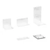 Rothoblaas NINO washer CLT épületek belső sarokkötések sarokvasaihoz  104x120x8 mm